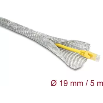 Delock Pinuma uzmava EMC ekranēšanai, pašaizveroša, 5 m x 19 mm (20994)