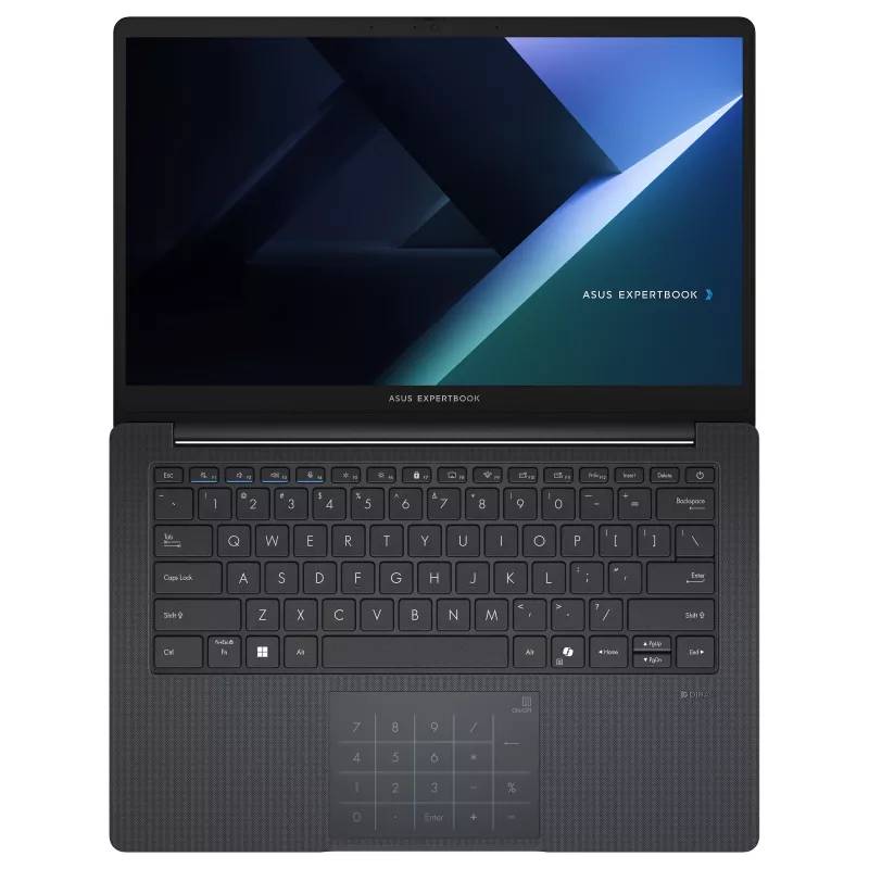 ASUS ExpertBook BM1 BM1403CDA-S61825X klēpjdators, 14 collu Full HD IPS, AMD Ryzen 5 150, 16GB DDR5, 512GB SSD, Windows 11 Pro, vācu QWERTZ tastatūra