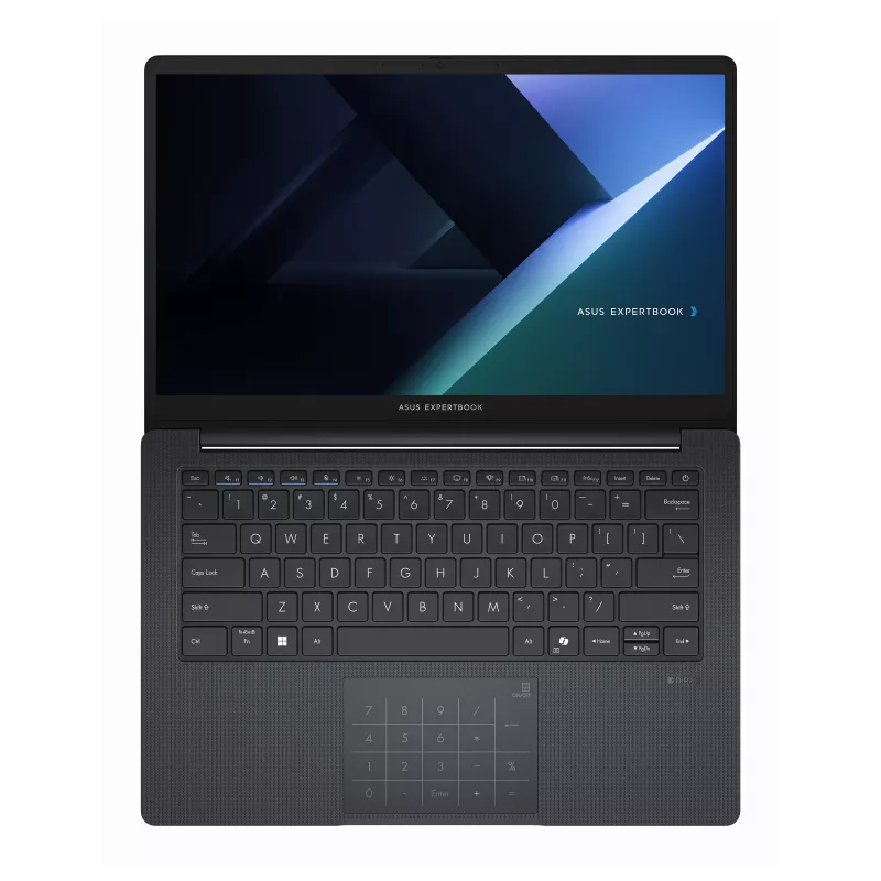 ASUS ExpertBook BM1 BM1403CDA-S61825X klēpjdators, 14 collu Full HD IPS, AMD Ryzen 5 150, 16GB DDR5, 512GB SSD, Windows 11 Pro, vācu QWERTZ tastatūra