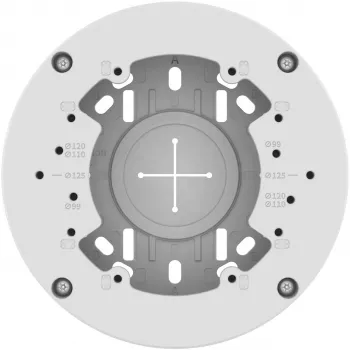 Hanwha Vision SBV-140BW Savienojuma kārba - alumīnijs - balts - QNV-C8083R/C9083R, QND-7012R/22R/82R, QNE-8011R