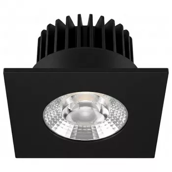 Synergy 21 LED Iebūvējamie Griestu Prožektori Helios Melns - Kvadrātveida - Neitrāli Balts