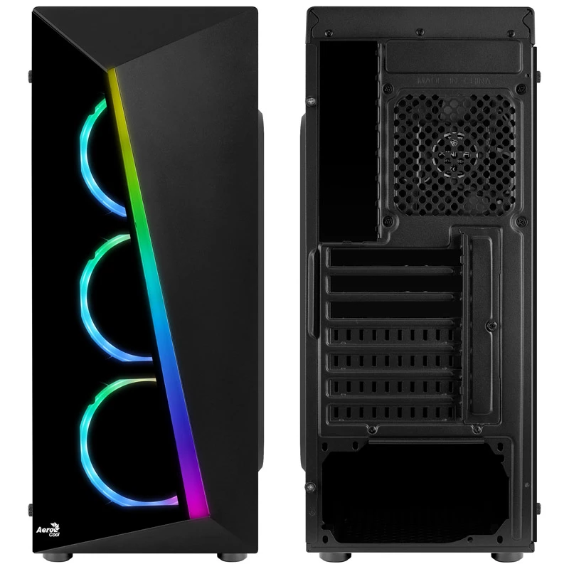 Aerocool Shard Tempered Glass Midi-Tower Black