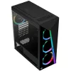 Aerocool Shard Tempered Glass Midi-Tower Black