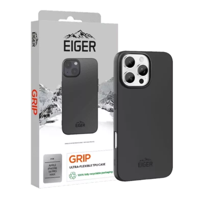 Eiger Grip Case iPhone 16 Pro Max Black (EGCA00615)