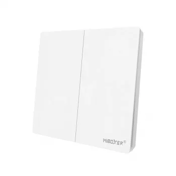Miboxer Synergy 21 LED tālvadības pults 2.4GHz Dual White CCT bezvadu aptumšošanas panelis balts (PUSH3-2)