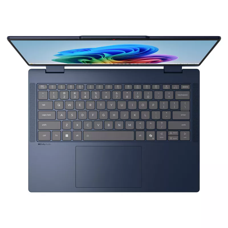 Lenovo IdeaPad 5 2-in-1 14IPH11 Copilot+ PC 83UG002BGE 2-in-1 klēpjdators, 14 collu WUXGA IPS skārienjūtīgs, Intel Core Ultra 7 355, 16GB DDR5, 512GB SSD, Windows 11 Home, vācu tastatūra