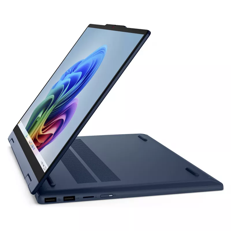 Lenovo IdeaPad 5 2-in-1 14IPH11 Copilot+ PC 83UG002BGE 2-in-1 klēpjdators, 14 collu WUXGA IPS skārienjūtīgs, Intel Core Ultra 7 355, 16GB DDR5, 512GB SSD, Windows 11 Home, vācu tastatūra