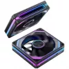 Jonsbo XA-120 120mm PWM ARGB ventilators, melns