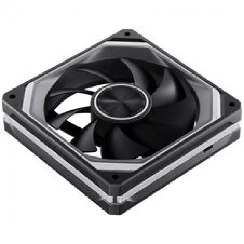 Jonsbo XA-120 120mm PWM ARGB ventilators, melns