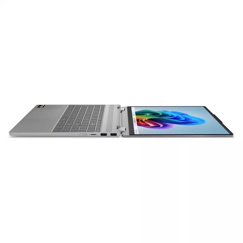 Lenovo IdeaPad 5 2-in-1 15AGP11 Copilot+ PC 83UM0006GE 2-in-1 klēpjdators, 15,3 collu WQXGA OLED skārienjūtīgs 165Hz, AMD Ryzen AI 7 445, 16GB DDR5, 512GB SSD, Windows 11 Home, vācu tastatūra