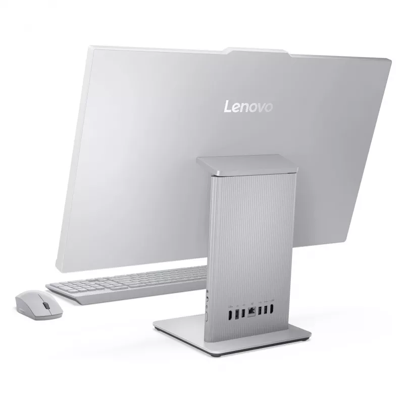 Lenovo IdeaCentre AIO 3 27ARR9 All-in-One PC, 27 collu FHD IPS displejs, AMD Ryzen 7 7735HS, 16GB DDR5 RAM, 512GB SSD, Windows 11 Home, Storm Grey