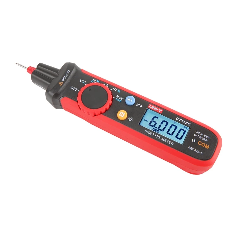 UNI-T UT118C Pildspalvas tipa digitālais multimetrs