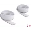 Delock pašlīmējošā āķa un cilpas lente 2 m x 20 mm balta (19067)