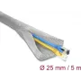 Delock Pinīta uzmava EMC ekranēšanai, pašslēdzoša, 5 m x 25 mm (20995)