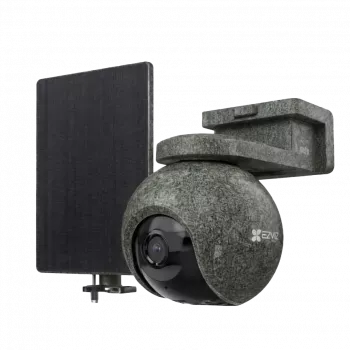 EZVIZ CS-EB8/SP Ranger Battery-Powered Outdoor PT Camera Kit with Solar Panel (4G/LTE, WiFi 2.4GHz, 4K, 8MP, 4 mm, IP65)