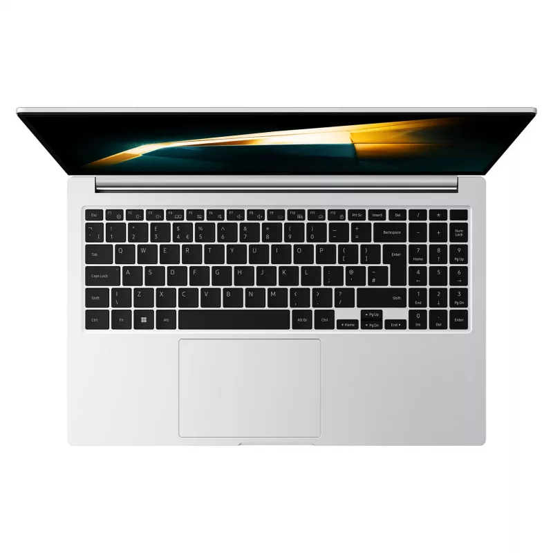 Samsung Galaxy Book4 NP754XGK-KS1FR portatīvais dators, Intel Core 5 120U, 15,6 collu Full HD, 16GB LPDDR4x, 512GB SSD, Windows 11 Pro, franču AZERTY tastatūra