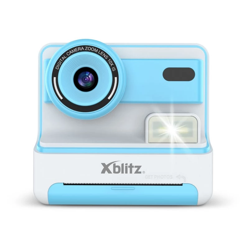 XBLITZ FLASH BLUE Momentānā kamera ar termoprinteri bērniem