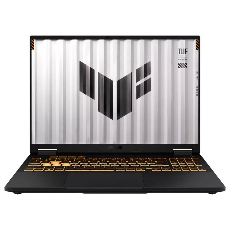 ASUS TUF Gaming F16 FX608JMI-TU290W 16 inch WUXGA 165Hz Gaming Laptop, Intel Core i7-14650HX, 16GB DDR5, 1TB SSD, NVIDIA GeForce RTX 4060, Windows 11 Home, German QWERTZ Keyboard, Mecha Gray