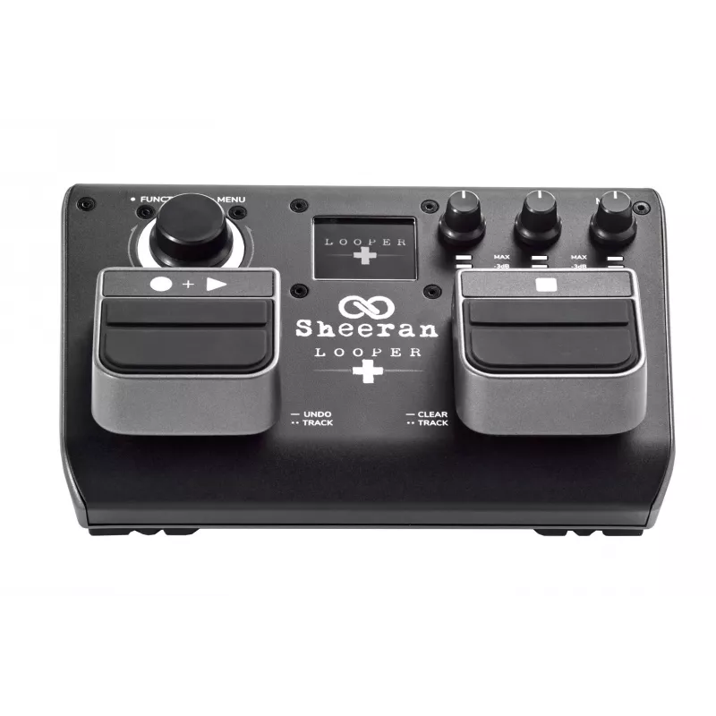 Sheeran Looper+ by HeadRush - Looper un vokāla procesors ar 2 stereo cilpas trasēm, 4 stundu ierakstu, 128 atmiņām, vokāla efektiem, 32-bit float audio