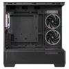 DeepCool CG380U Mid-Tower korpuss, rūdīts stikls, 3x 120mm ARGB ventilatori, melns