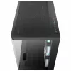 DeepCool CG380U Mid-Tower korpuss, rūdīts stikls, 3x 120mm ARGB ventilatori, melns