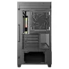 DeepCool CG380U Mid-Tower korpuss, rūdīts stikls, 3x 120mm ARGB ventilatori, melns