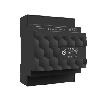 Grenton Analogās ieejas un izejas modulis, 4 ieejas 2 izejas, 1-Wire, DIN sliede, TF-Bus