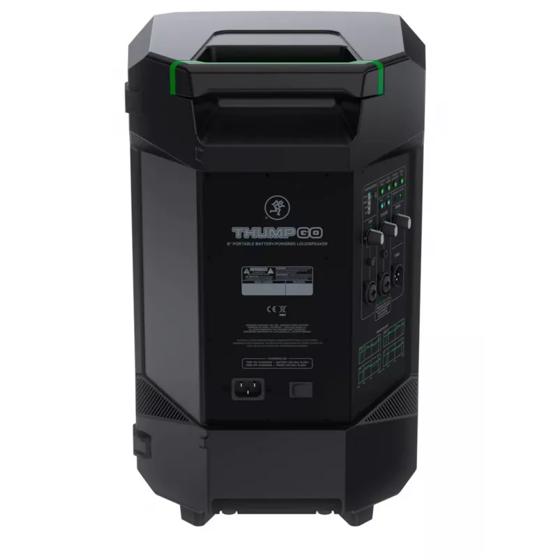 Mackie Thump GO - 8 inch portatīvs ar akumulatoru darbināms skaļrunis, 200W, Bluetooth 5.0, melns