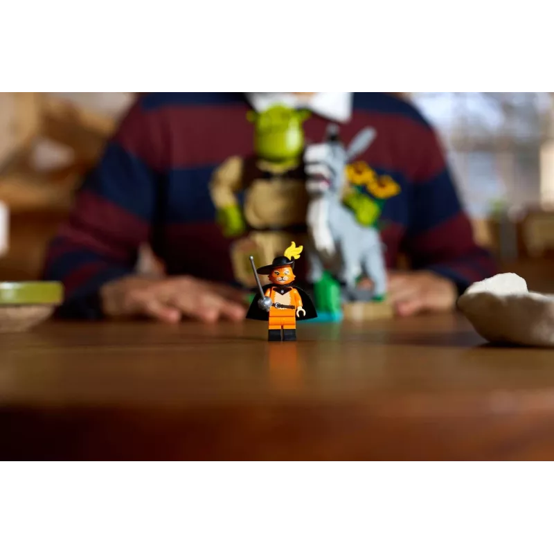 LEGO ICONS 72423 Šreks, Ēzelis un Runcis zābakos
