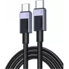 UGREEN L513 USB-C uz USB-C kabelis 240W PD3.1 480Mbps Neilona pīts alumīnija korpuss ar kabeļa saiti 3m Pelēks (45065)