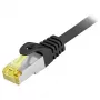 Equip Cat6A S/FTP Outdoor Patch Cable 50m Black