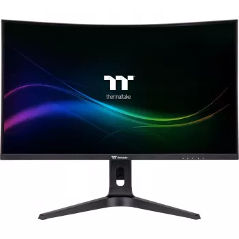 Thermaltake TGM-V32CQ 32 inch Izliekts QHD spēļu monitors, 170Hz, VA, 1500R, Melns