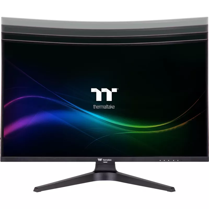 Thermaltake TGM-V32CQ 32 inch Izliekts QHD spēļu monitors, 170Hz, VA, 1500R, Melns