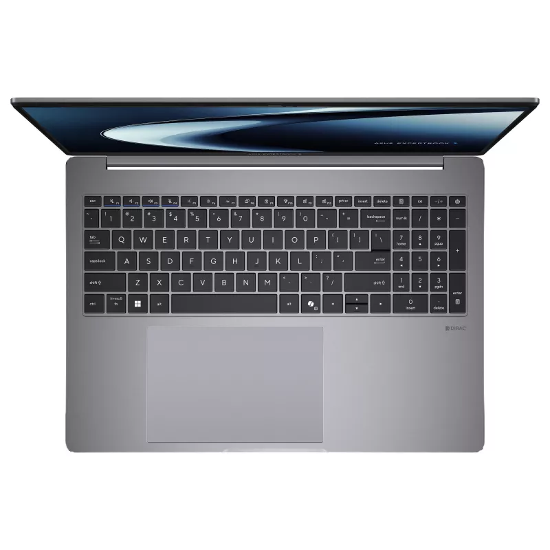 ASUS ExpertBook P5 G2 PM5606CGA-SH0032X Copilot+ PC klēpjdators, 16 collu WUXGA OLED, AMD Ryzen AI 7 445, 64GB DDR5, 1TB SSD, Windows 11 Pro, vācu QWERTZ tastatūra