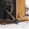 Fiskars 1057189 Sniega lāpsta Metāla Melna, Oranža