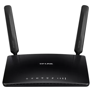 TP-Link TL-MR6400 300 Mbps Wireless N 4G LTE maršrutētājs, vienas joslas 2,4 GHz, Fast Ethernet, melns