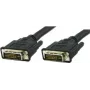 Techly ICOC-DVI-811C DVI-D Dual Link kabelis 10 m Melns