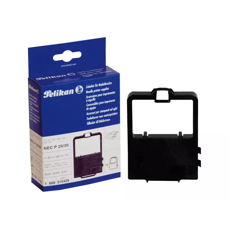 Pelikan saderīga lentes kasetne 515429 NEC P20/P30 melna 1,8 m