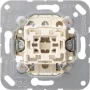JUNG 506-20U Universāls sviras slēdzis, 20 AX, 250 V AC, iegremdēts, termoplasts, tikai ieliktnis