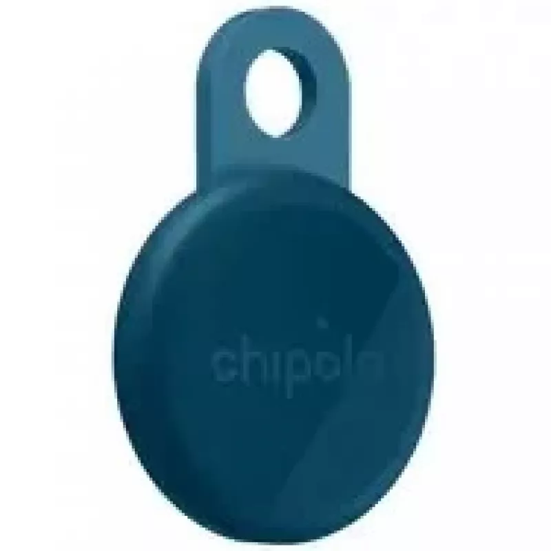 Chipolo LOOP – uzlādējams Bluetooth izsekotājs ar silikona cilpu iOS un Android ierīcēm, Navy