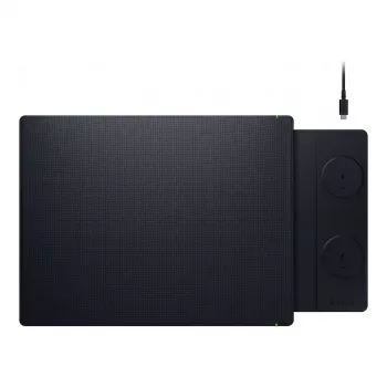Razer Laptop Sleeve 16 inch ar bezvadu uzlādi - Melns