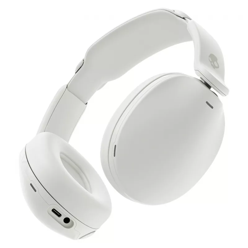 Skullcandy Hesh 360 Wireless Over-Ear Headphones, Bluetooth 5.0, Active Noise Cancellation, White