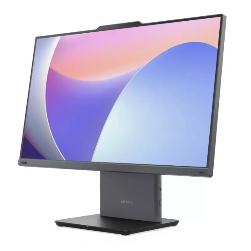 Lenovo ThinkCentre neo 50a 24 Gen 5 All-in-One PC, Intel Core 5 210H, 16GB RAM, 512GB SSD, 23,8 collu FHD displejs, Luna Grey, Windows 11 Pro