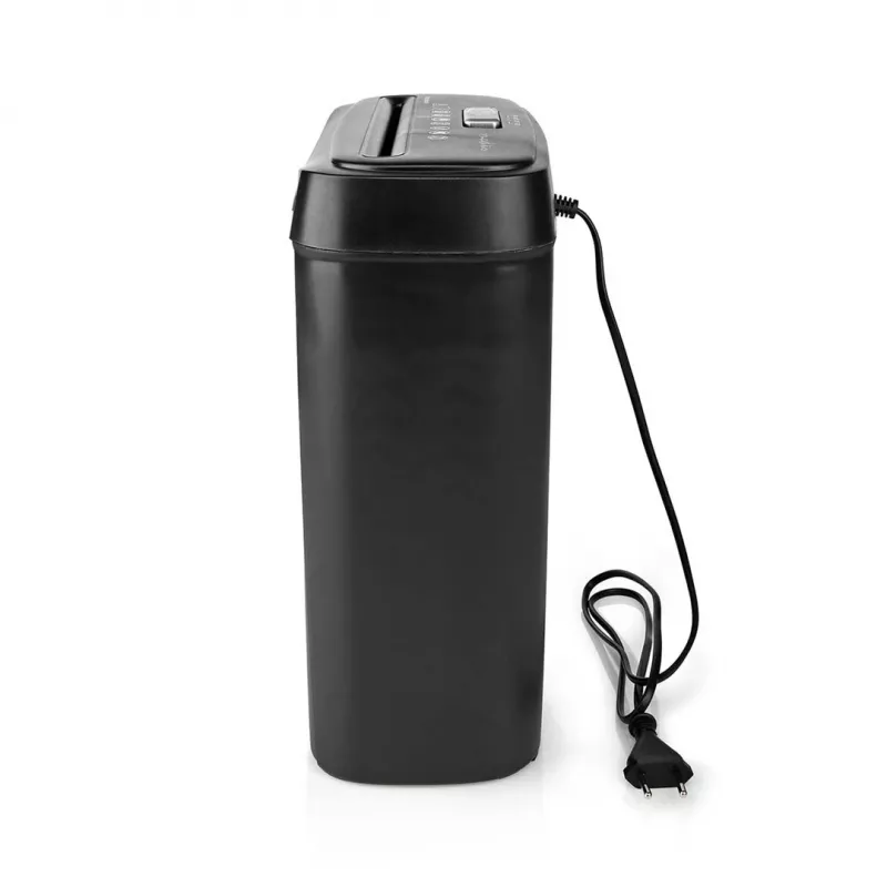 Nedis Paper Shredder 10L Cross-Cut P-4 Black