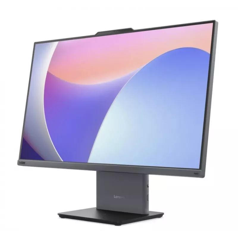 Lenovo ThinkCentre neo 50a 27 Gen 5 All-in-One PC, Intel Core 5 210H, 16GB DDR5, 512GB SSD, 27 collu FHD IPS skārienekrāns, Windows 11 Pro, Luna Grey, 3 gadu garantija