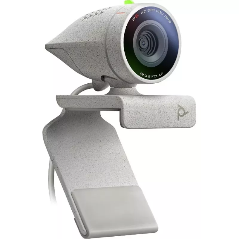 Poly Studio P5 Kit Personīgā videokonferenču sistēma Full HD 80 grādi 4x Melns Pelēks