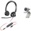 Poly Studio P5 Kit Personīgā videokonferenču sistēma Full HD 80 grādi 4x Melns Pelēks