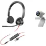 Poly Studio P5 Kit Personīgā videokonferenču sistēma Full HD 80 grādi 4x Melns Pelēks