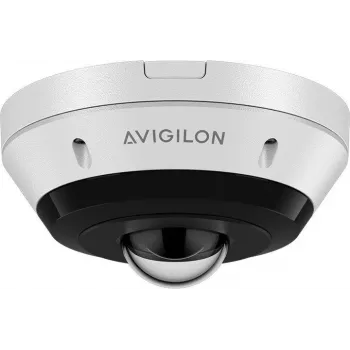 Avigilon Unity 12.0C-H6A-FE-360-DO1-IR 12MP H6A Fisheye kamera, 1.74mm fiksēts objektīvs, virsmas montāža, WDR, IR, IP66/IP67