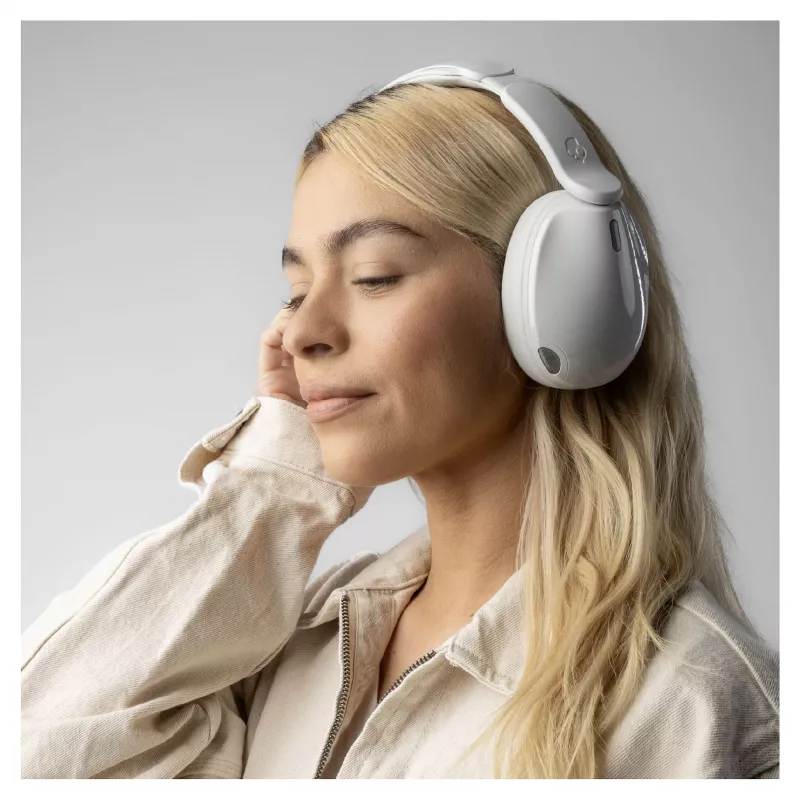 Skullcandy Hesh 540 ANC Bezvadu Austiņas Bluetooth 5.3 Baltā ANC 50h